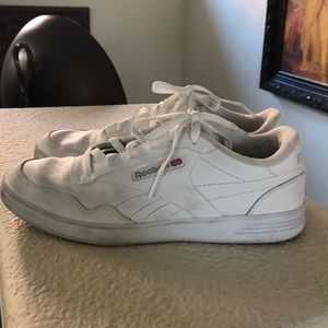 Classic all white Reebok’s